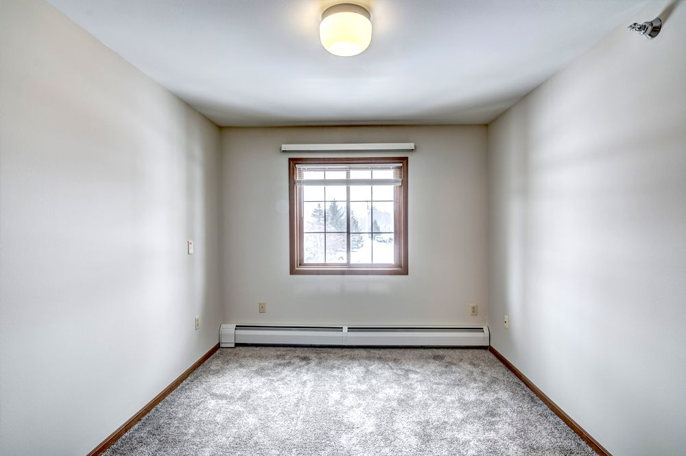 bedroom facing window